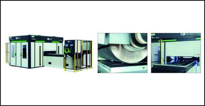 Máquina CNC para pulido y abrillantado de superficies planas