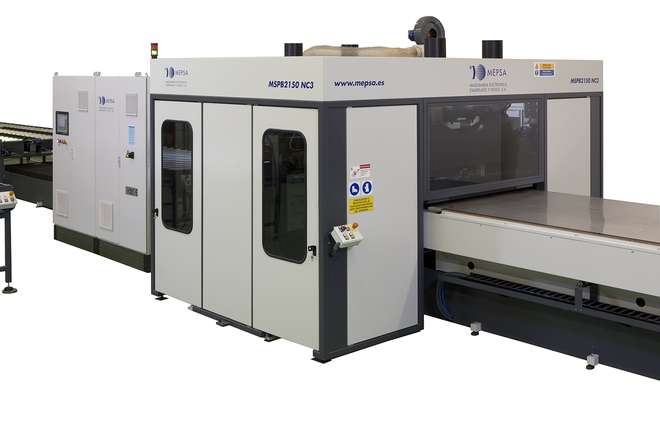 Máquinas para el pulido y abrillantado de chapas