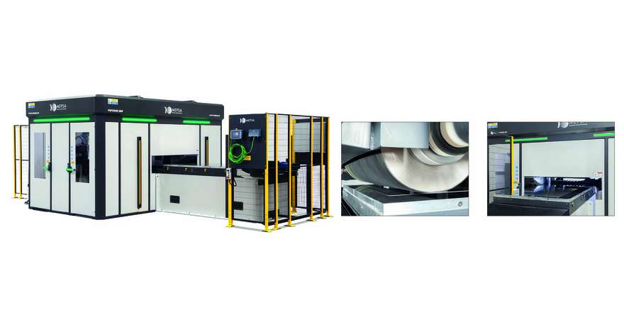 Máquina CNC para pulido y abrillantado de superficies planas