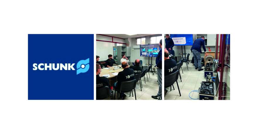 Formación técnica en automatización industrial: colaboración entre SCHUNK y MEPSA